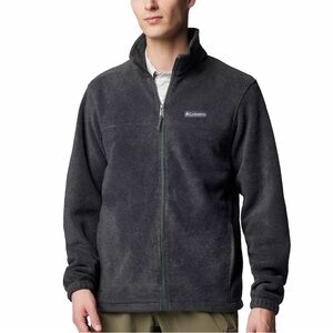 Men’s Columbia Steens Mountain Full-Zip Fleece Jacket Charcoal Heather